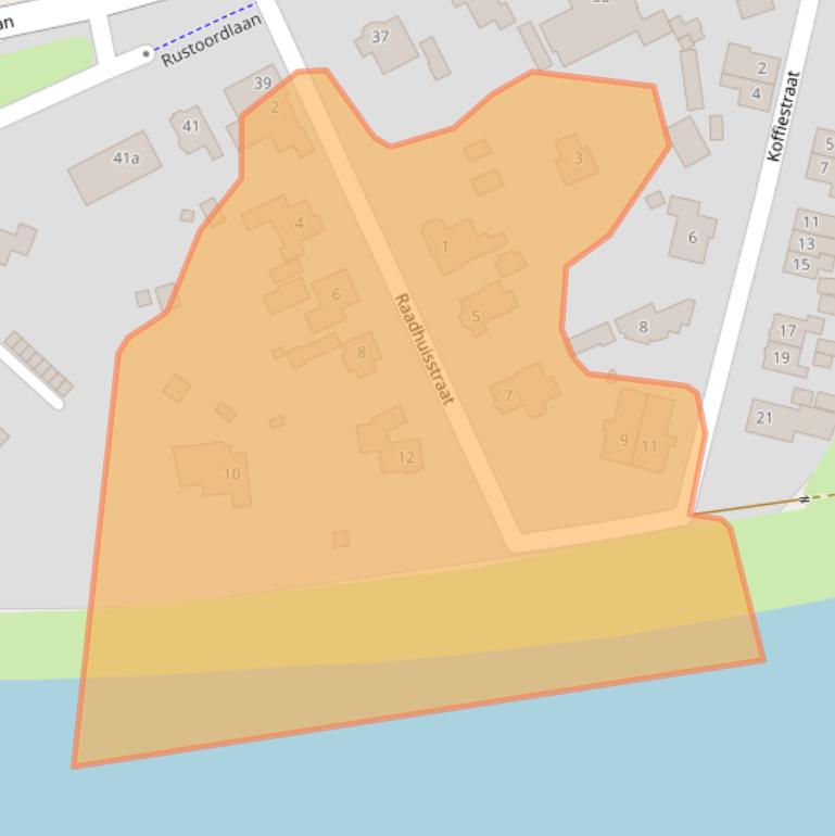 Kaart van postcodegebied 7211AA.