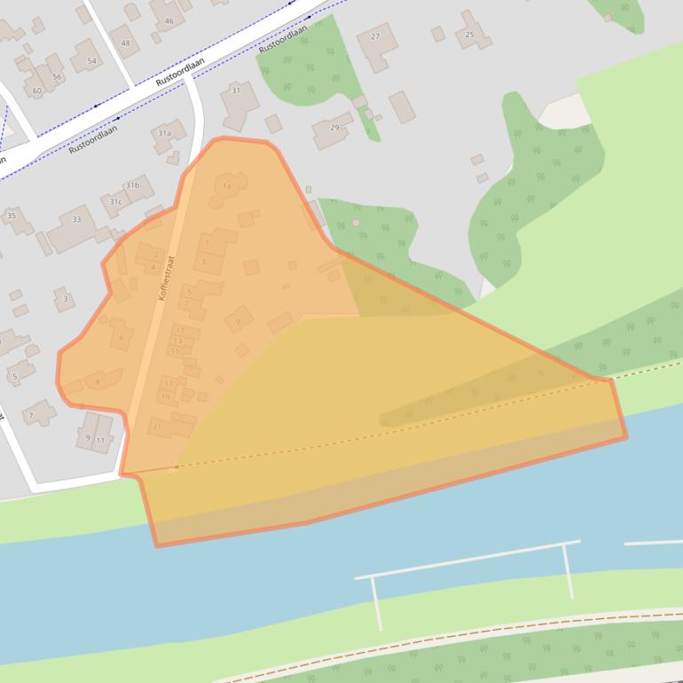 Kaart van postcodegebied 7211AB.