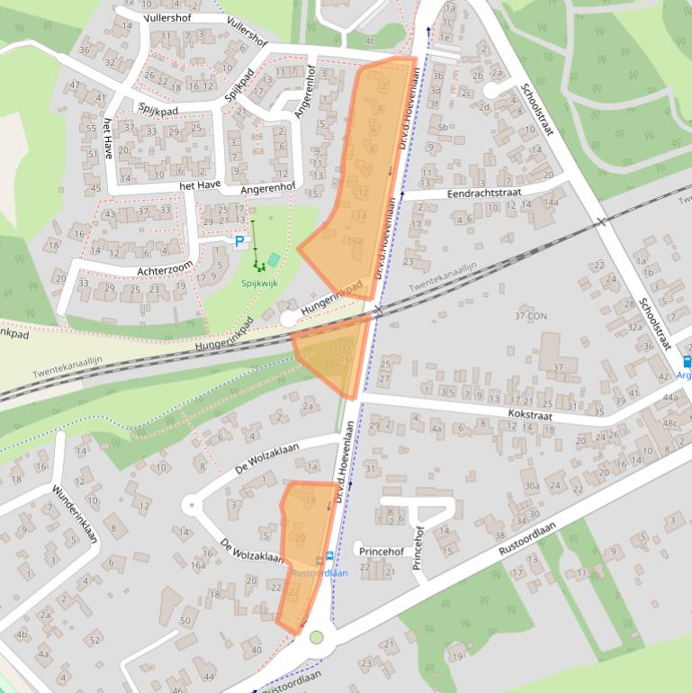 Kaart van postcodegebied 7211AL.