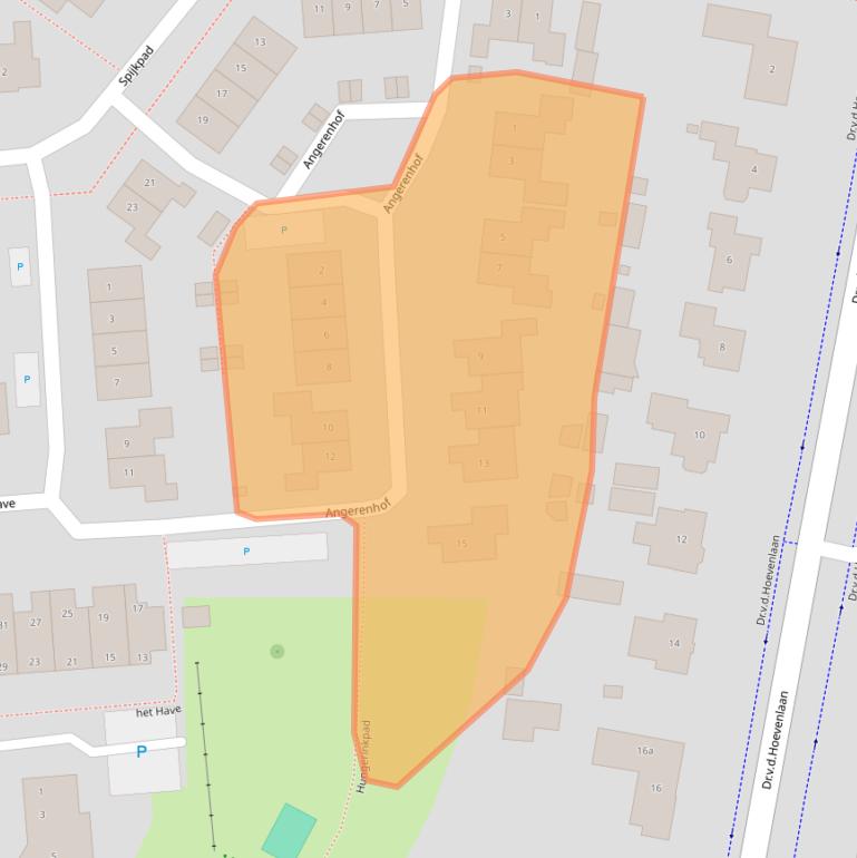Kaart van postcodegebied 7211AS.