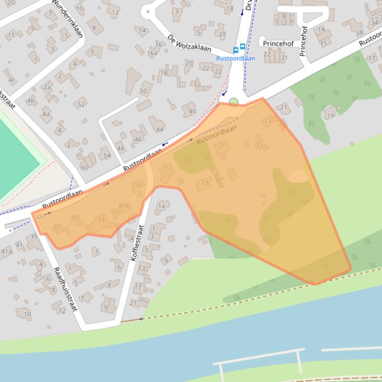 Kaart van postcodegebied 7211AV.