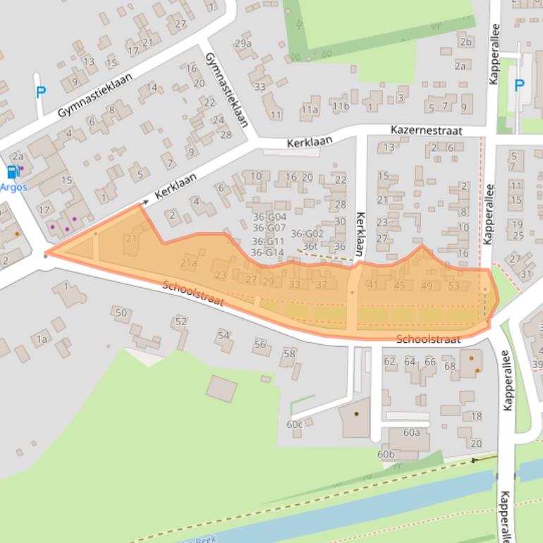 Kaart van postcodegebied 7211BB.