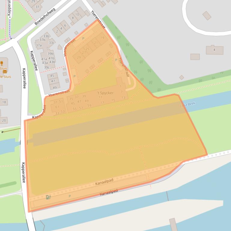 Kaart van postcodegebied 7211BV.