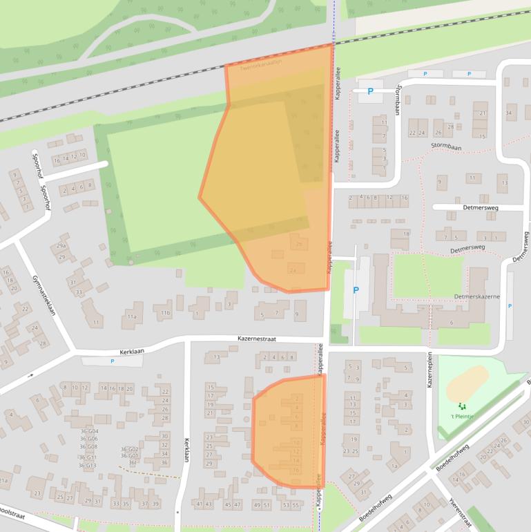 Kaart van postcodegebied 7211CE.