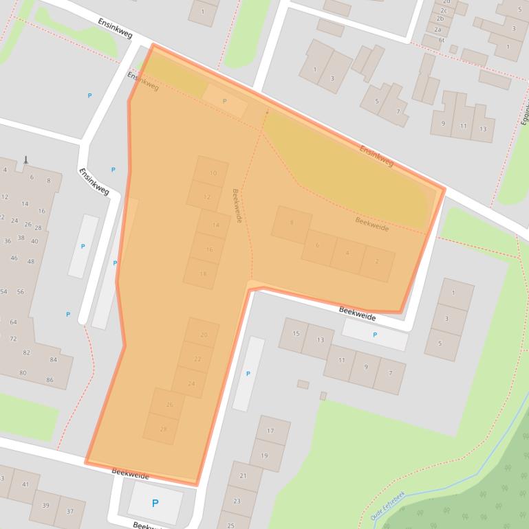 Kaart van postcodegebied 7211CN.