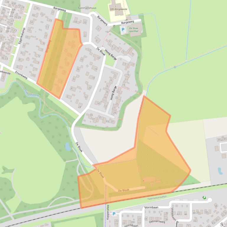 Kaart van postcodegebied 7211CR.