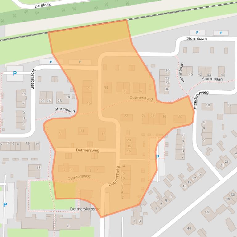 Kaart van postcodegebied 7211CT.