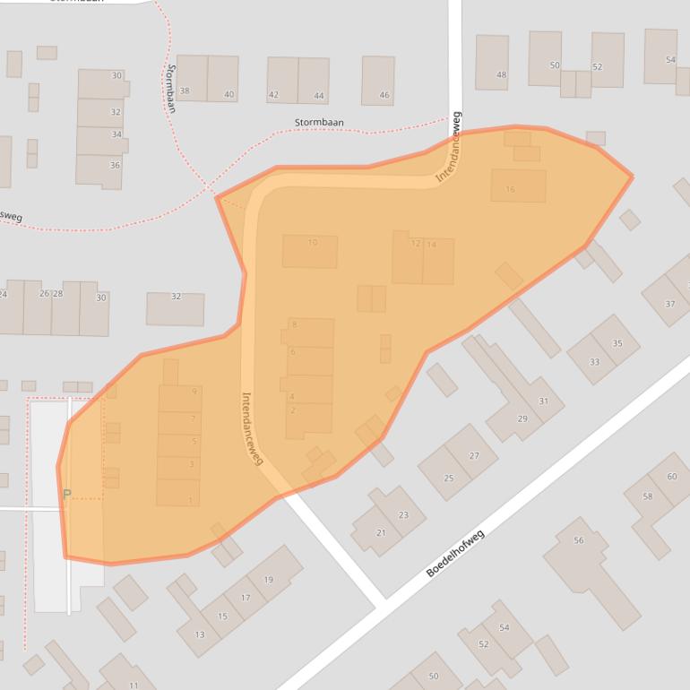 Kaart van postcodegebied 7211CZ.