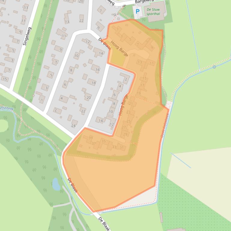 Kaart van postcodegebied 7211DT.