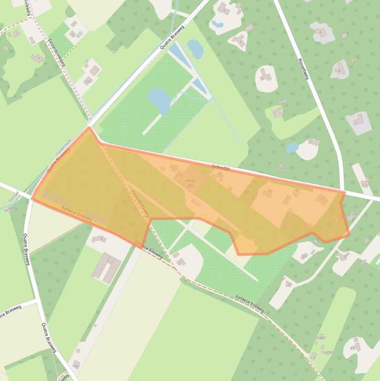 Kaart van postcodegebied 7211EM.