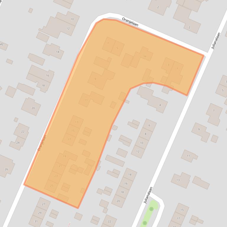 Kaart van postcodegebied 7211GV.