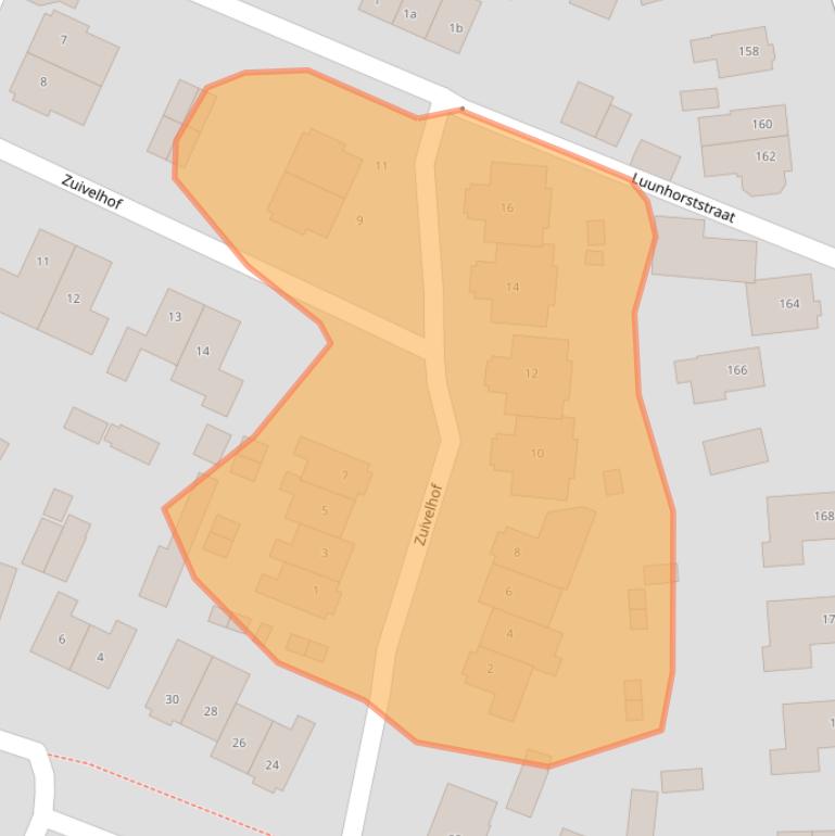 Kaart van postcodegebied 7211GZ.