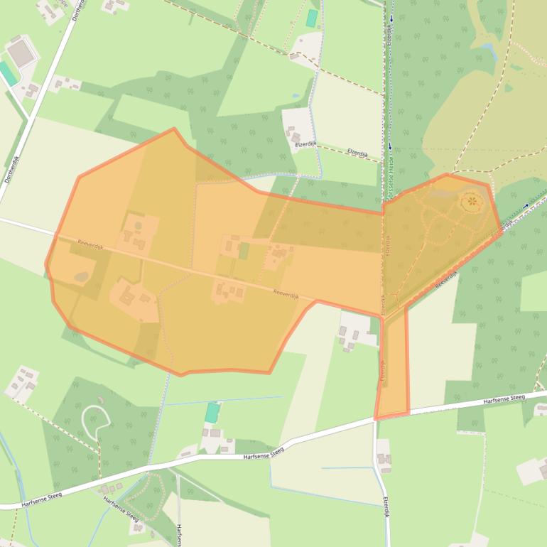 Kaart van postcodegebied 7211LW.