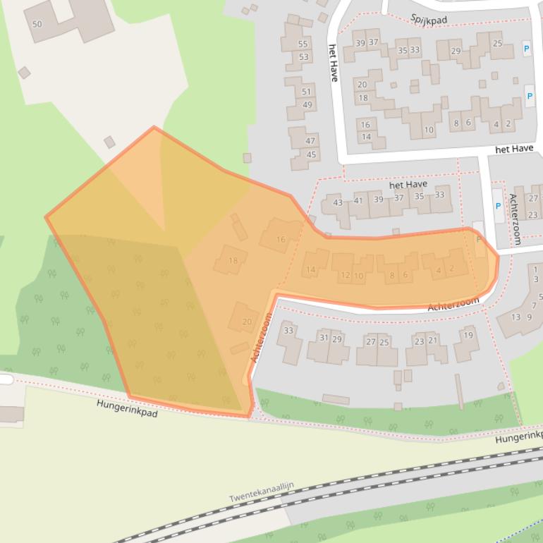 Kaart van postcodegebied 7211NG.