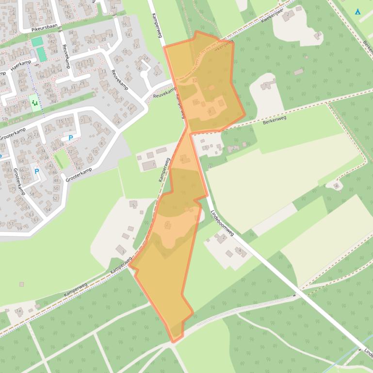 Kaart van postcodegebied 7213AS.