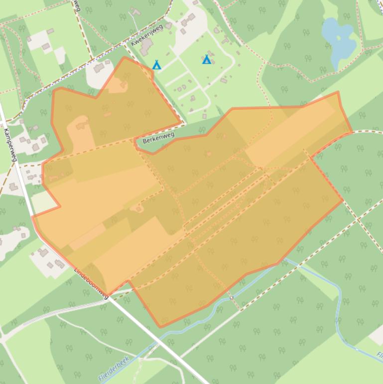 Kaart van postcodegebied 7213AW.