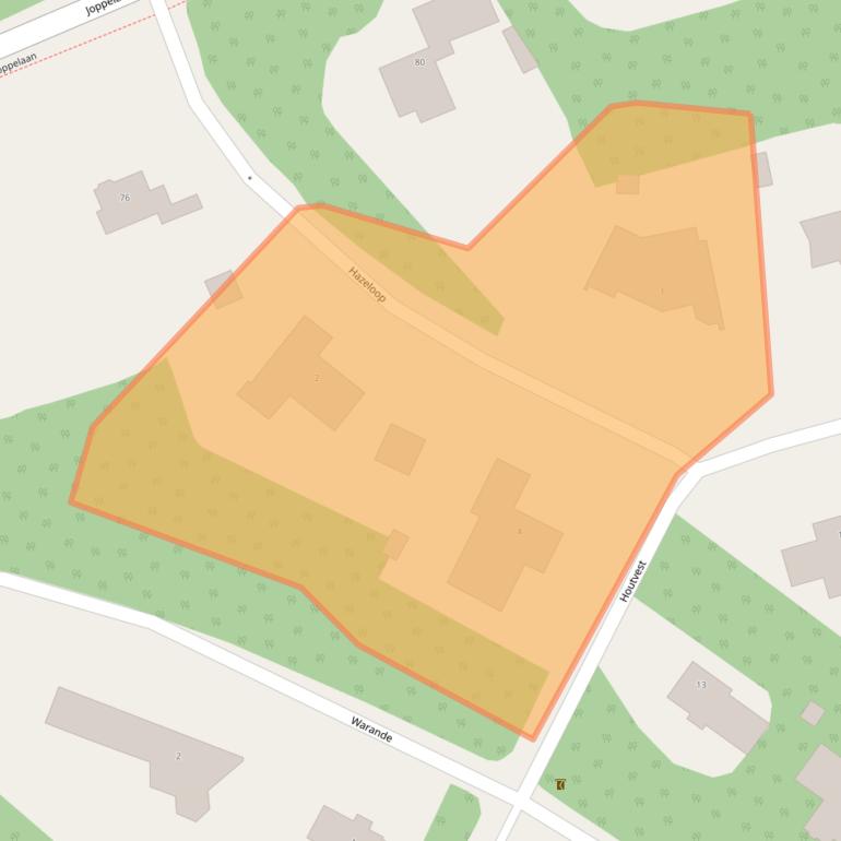 Kaart van postcodegebied 7213BJ.