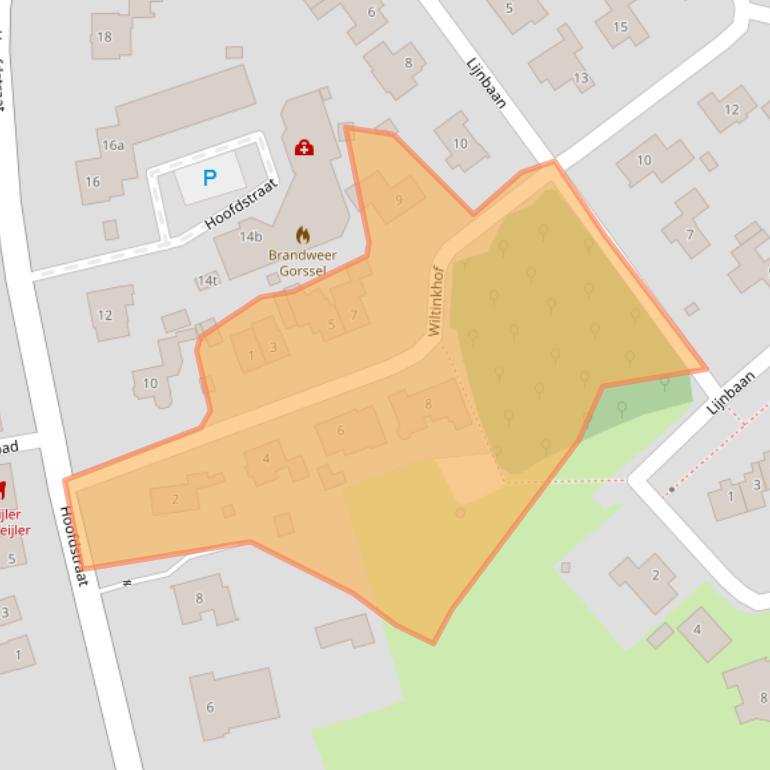 Kaart van postcodegebied 7213CJ.