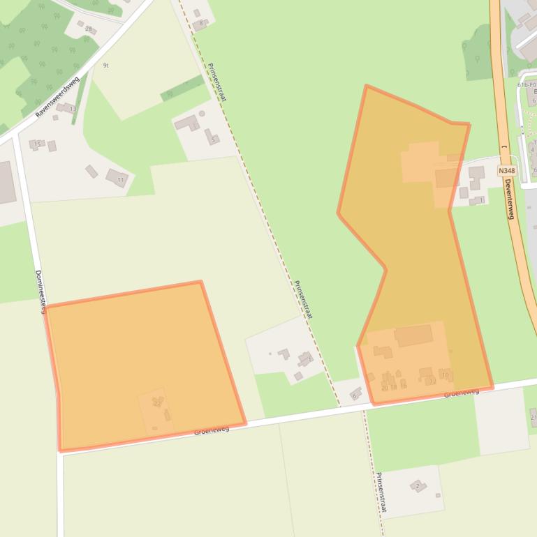 Kaart van postcodegebied 7213DP.