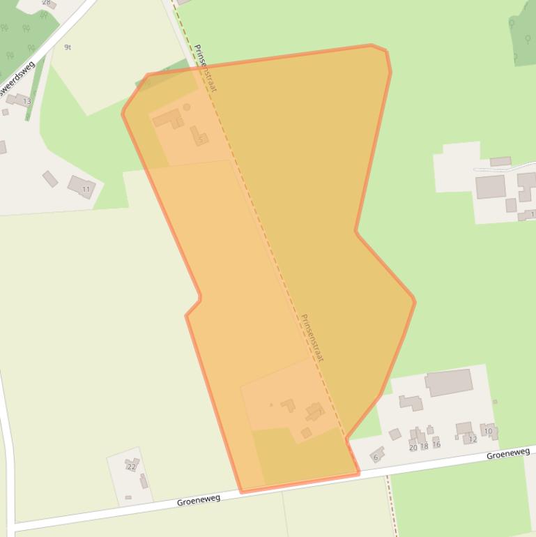 Kaart van postcodegebied 7213DT.