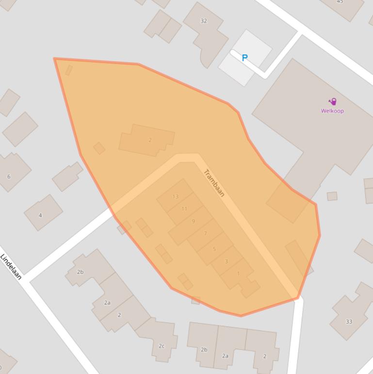 Kaart van postcodegebied 7213DZ.