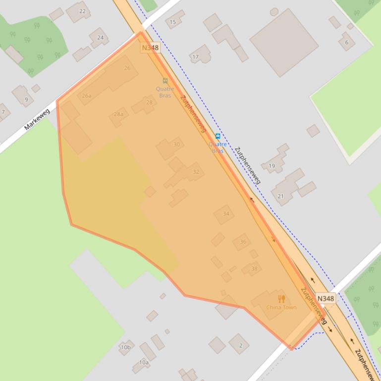 Kaart van postcodegebied 7213GH.