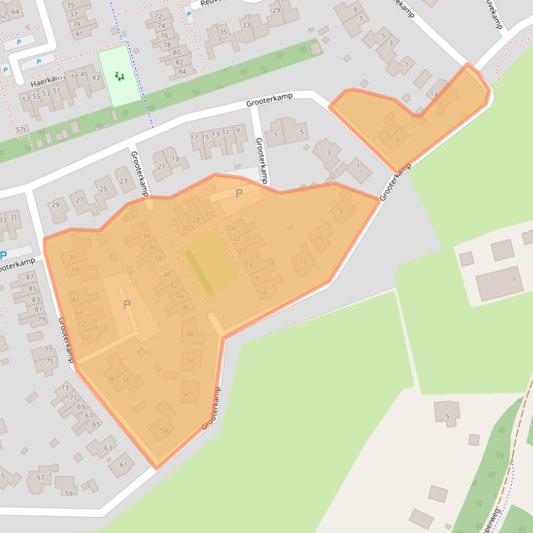 Kaart van postcodegebied 7213HB.