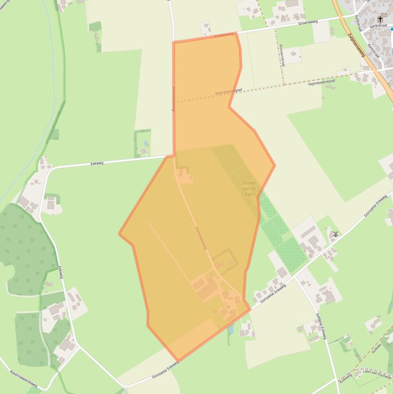 Kaart van postcodegebied 7213LP.