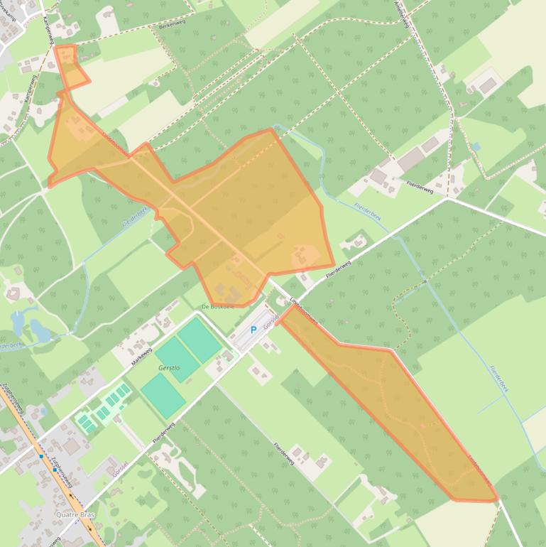 Kaart van postcodegebied 7213LS.