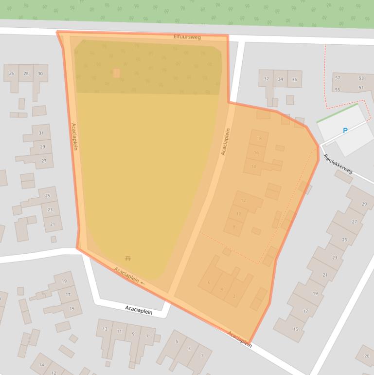 Kaart van postcodegebied 7213WN.