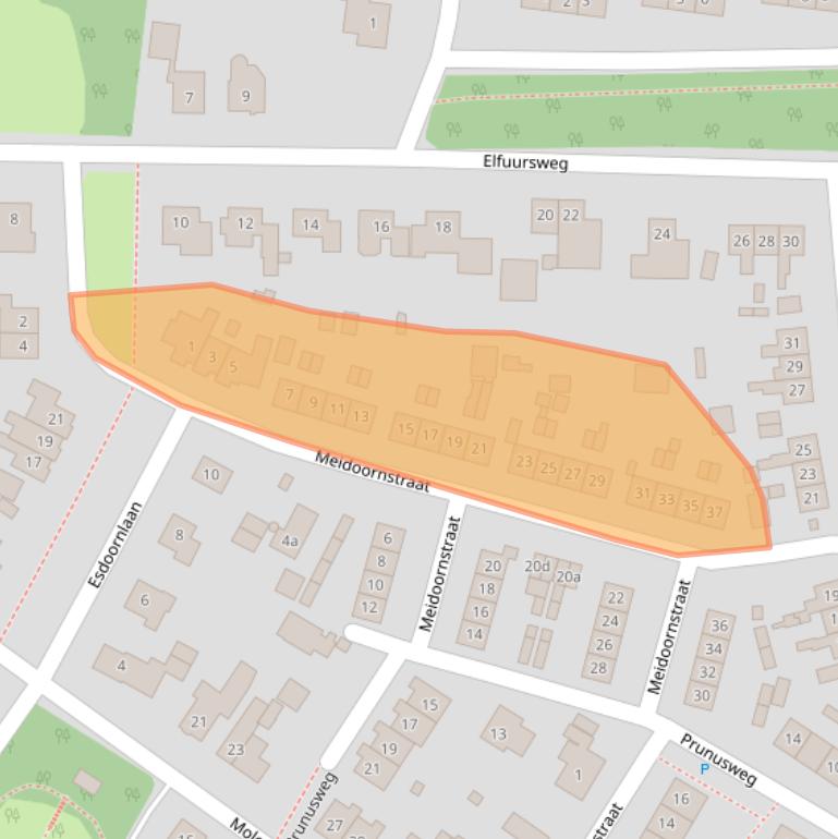 Kaart van postcodegebied 7213WP.