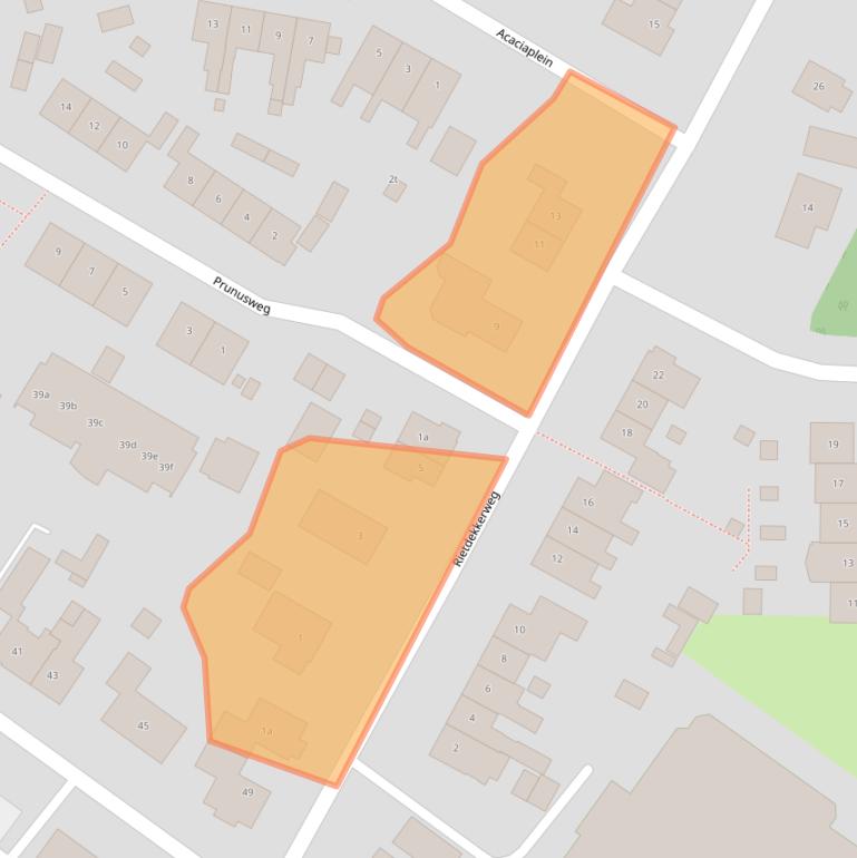 Kaart van postcodegebied 7213XL.