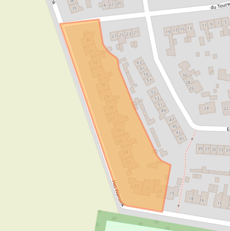 Kaart van postcodegebied 7214AG.