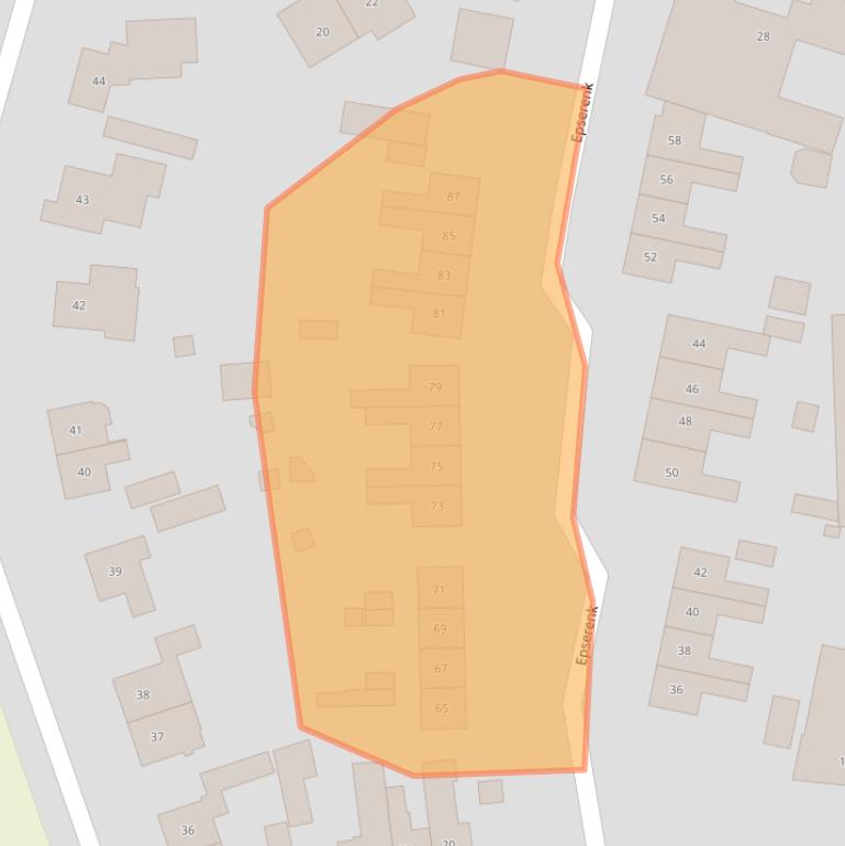 Kaart van postcodegebied 7214AP.