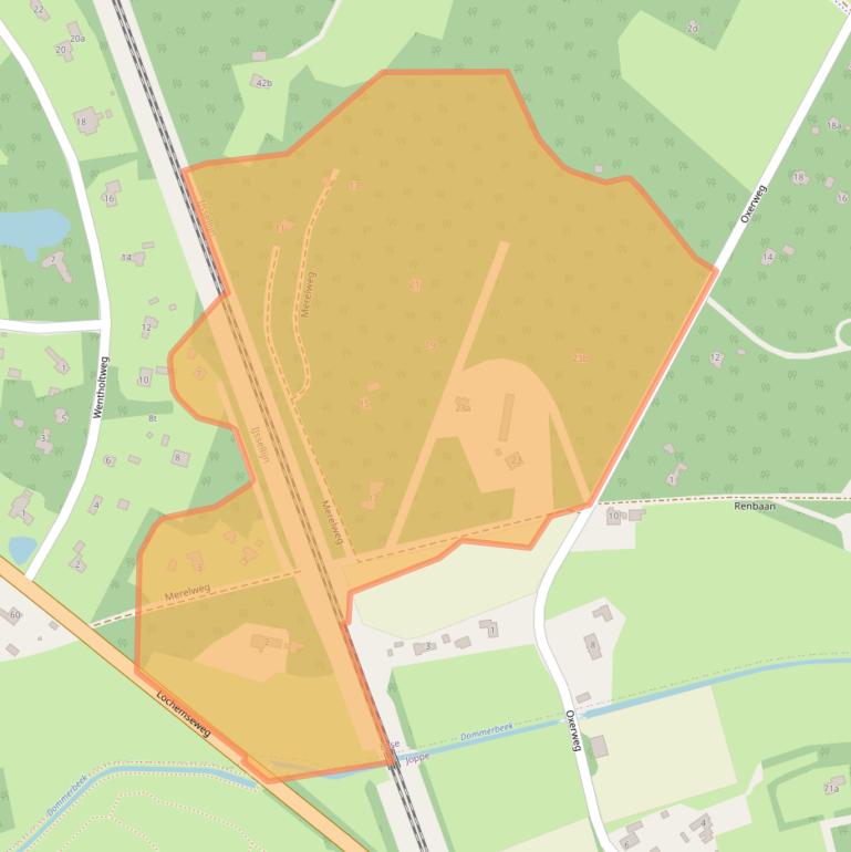 Kaart van postcodegebied 7214EH.