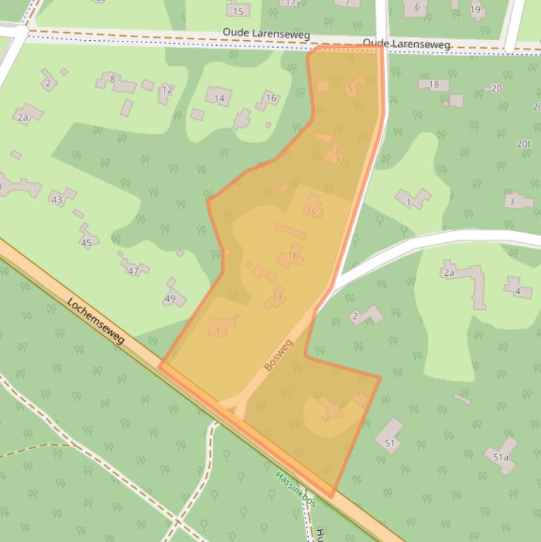 Kaart van postcodegebied 7214ER.