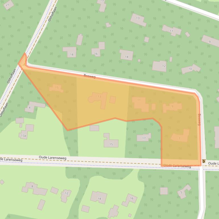 Kaart van postcodegebied 7214ES.