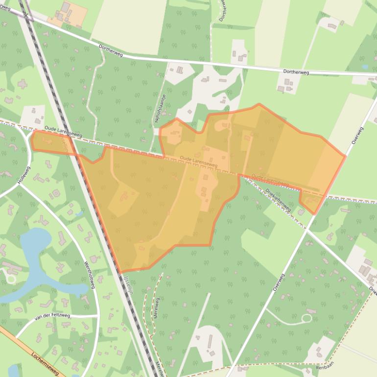 Kaart van postcodegebied 7214PD.