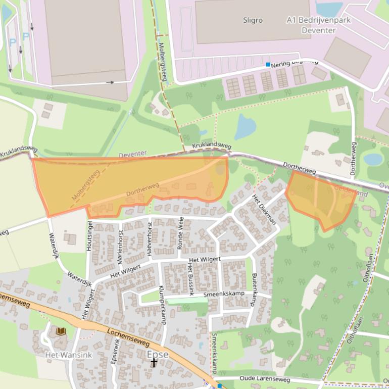 Kaart van postcodegebied 7214PR.