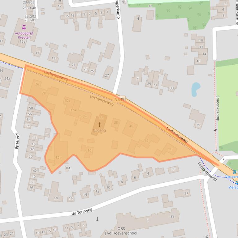 Kaart van postcodegebied 7214RK.