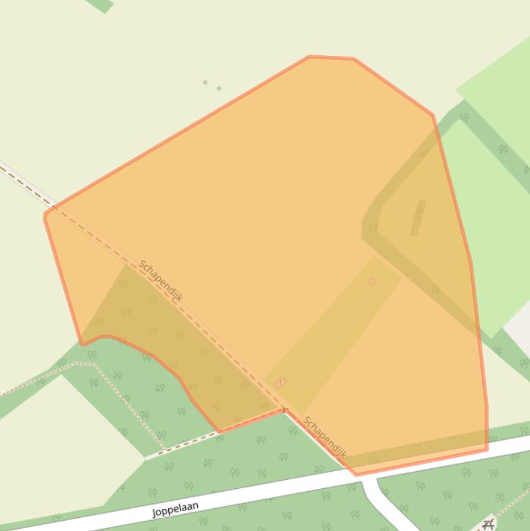 Kaart van postcodegebied 7215AL.