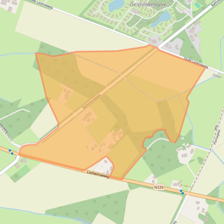 Kaart van postcodegebied 7215PC.