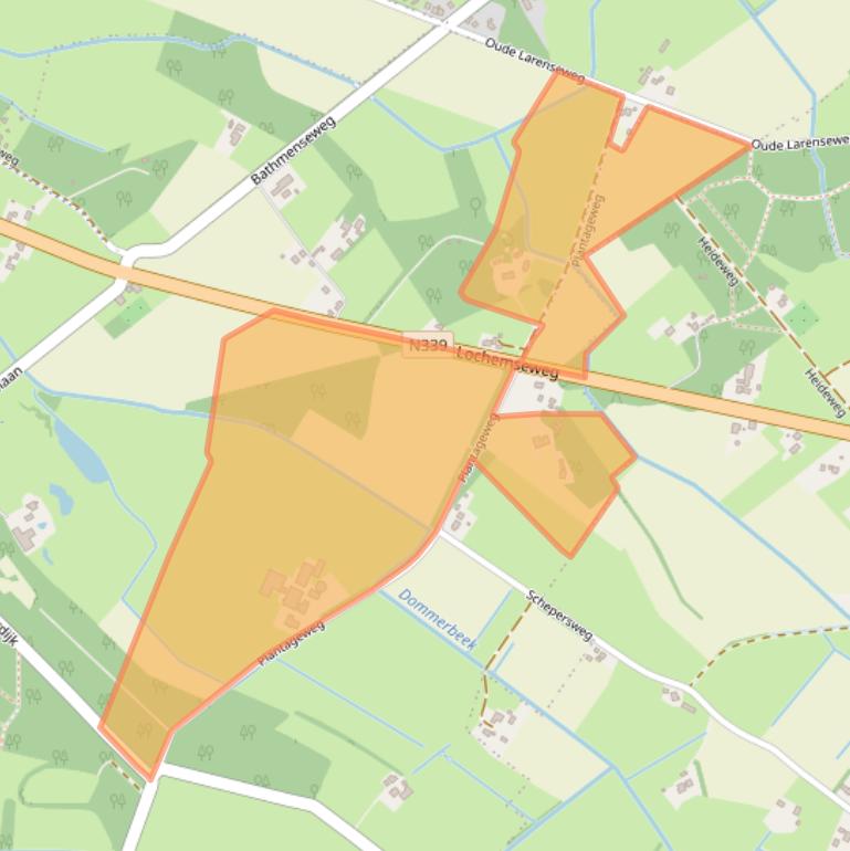 Kaart van postcodegebied 7215SK.