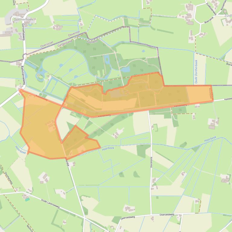 Kaart van postcodegebied 7216PD.