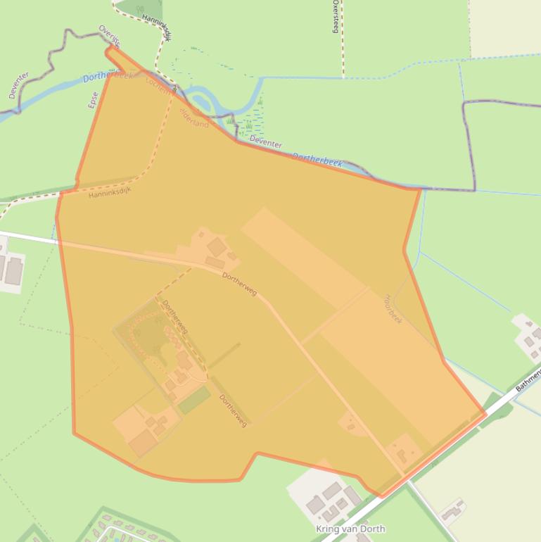 Kaart van postcodegebied 7216PT.