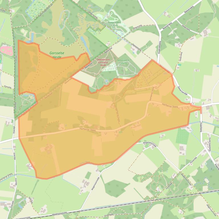 Kaart van postcodegebied 7217MD.