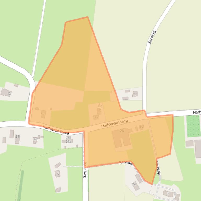 Kaart van postcodegebied 7217ME.