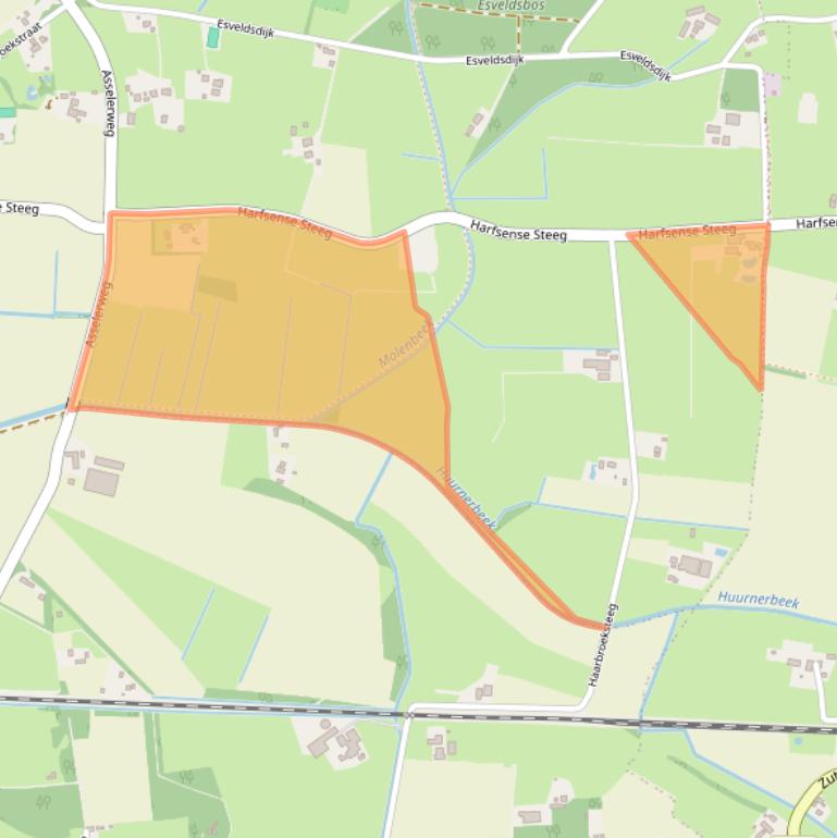 Kaart van postcodegebied 7217MH.