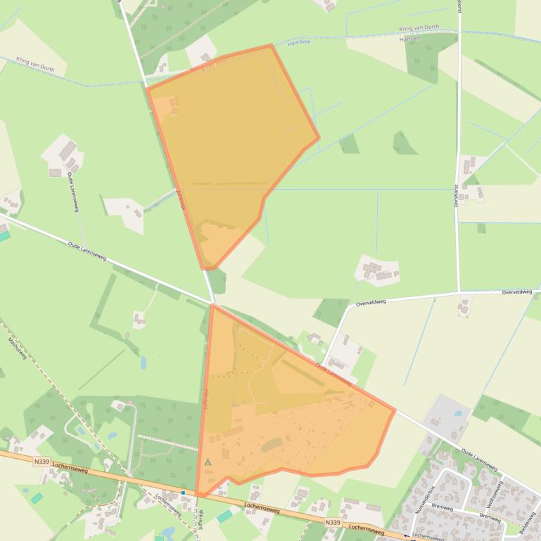 Kaart van postcodegebied 7217PG.