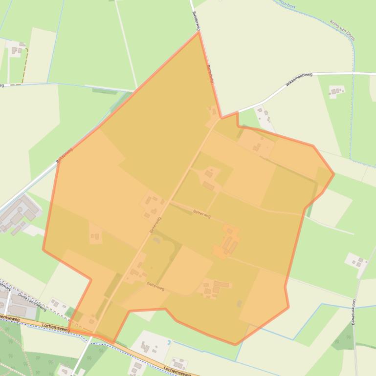 Kaart van postcodegebied 7217PM.